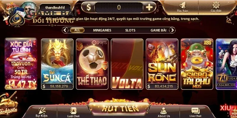 Tổng hợp game hay nhất tại Zowin