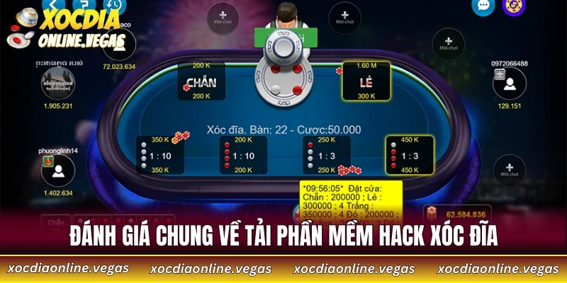 Đánh giá chung về tải phần mềm hack xóc đĩa