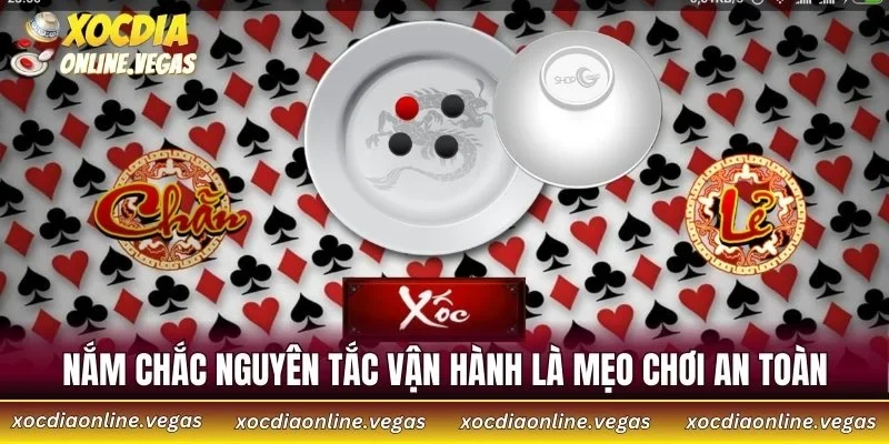 Nắm chắc nguyên tắc vận hành là mẹo chơi an toàn